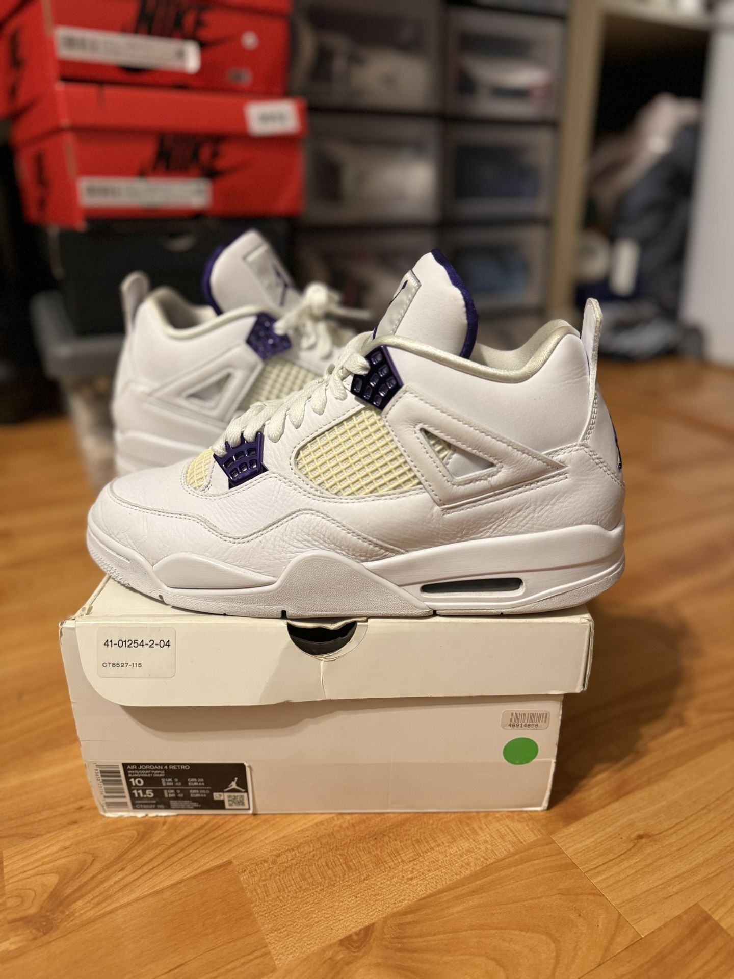 Jordan Retro “Metallic Purple” Men Size 10