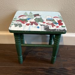 Small Holiday Stool
