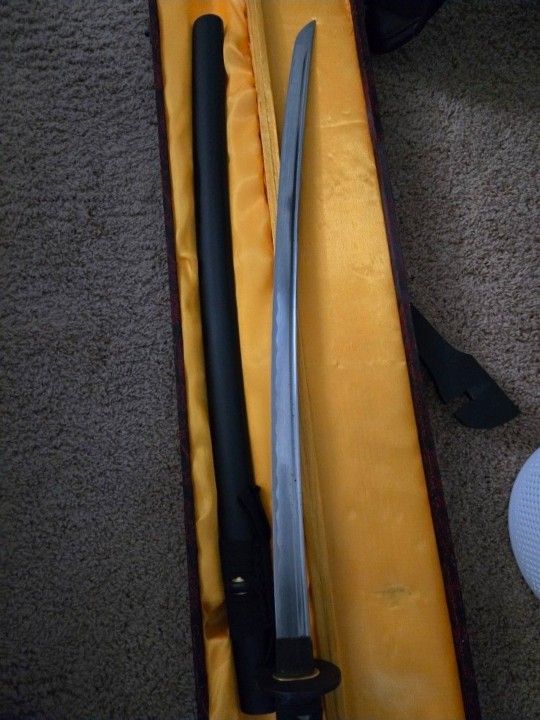 Japanese Sword Katana And Stand