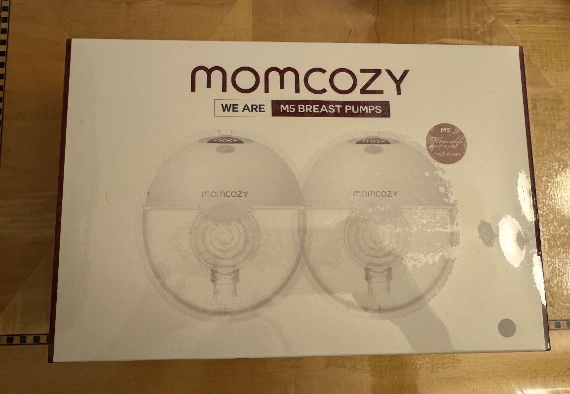 Momcozy Portable Breast Pump M5 Sealed brand New