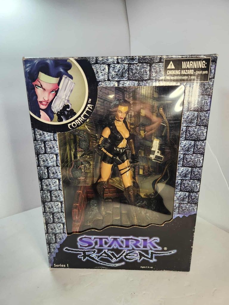NEW Vintage Cobretta Stark Raven Action Figure Endless Horizons Comics Toy
