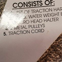 neck spine traction door unit new 9/6/26 yakima