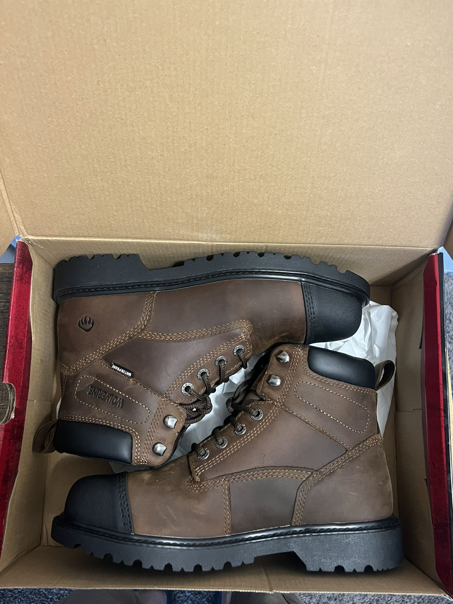Wolverine Boots Steal Toe