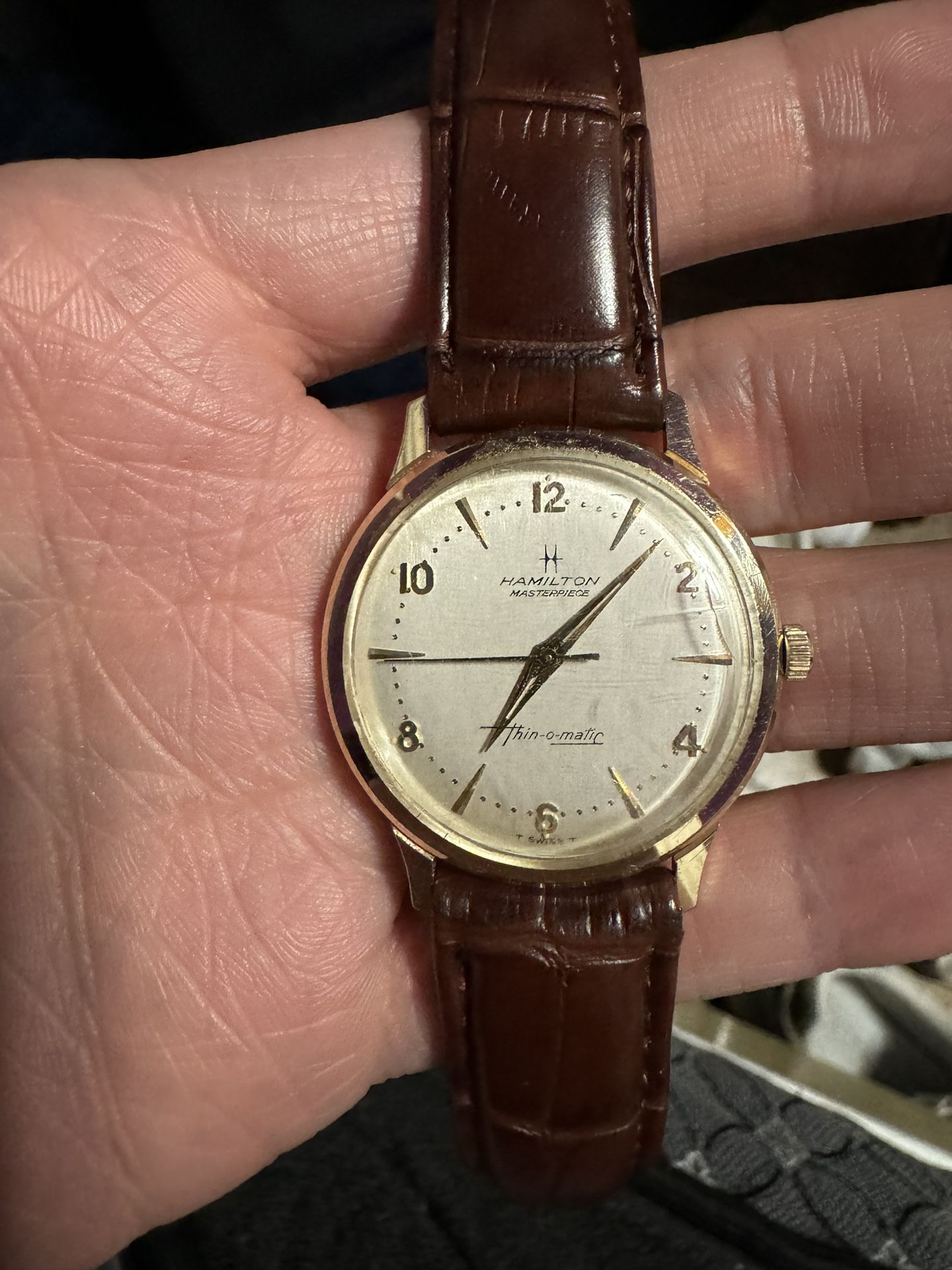 Hamilton Watch 14k Solid Gold Case 