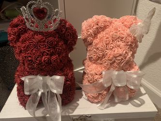 Valentines Day Gift Idea Bear Roses 🌹