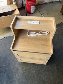 Night Stand with charging station