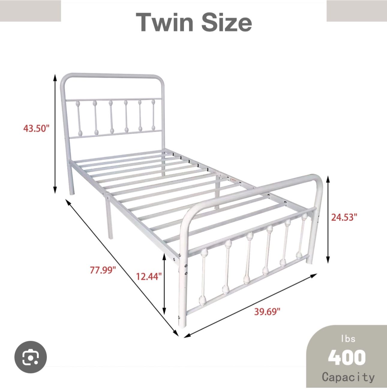 Cama Full / Bed Frame Full, New/ Nueva