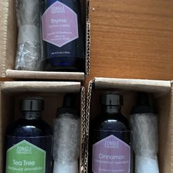 Thyme/Tea Tree/Cinnamon Essential Oils 