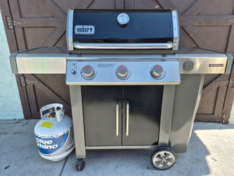 Weber bbq grill propane