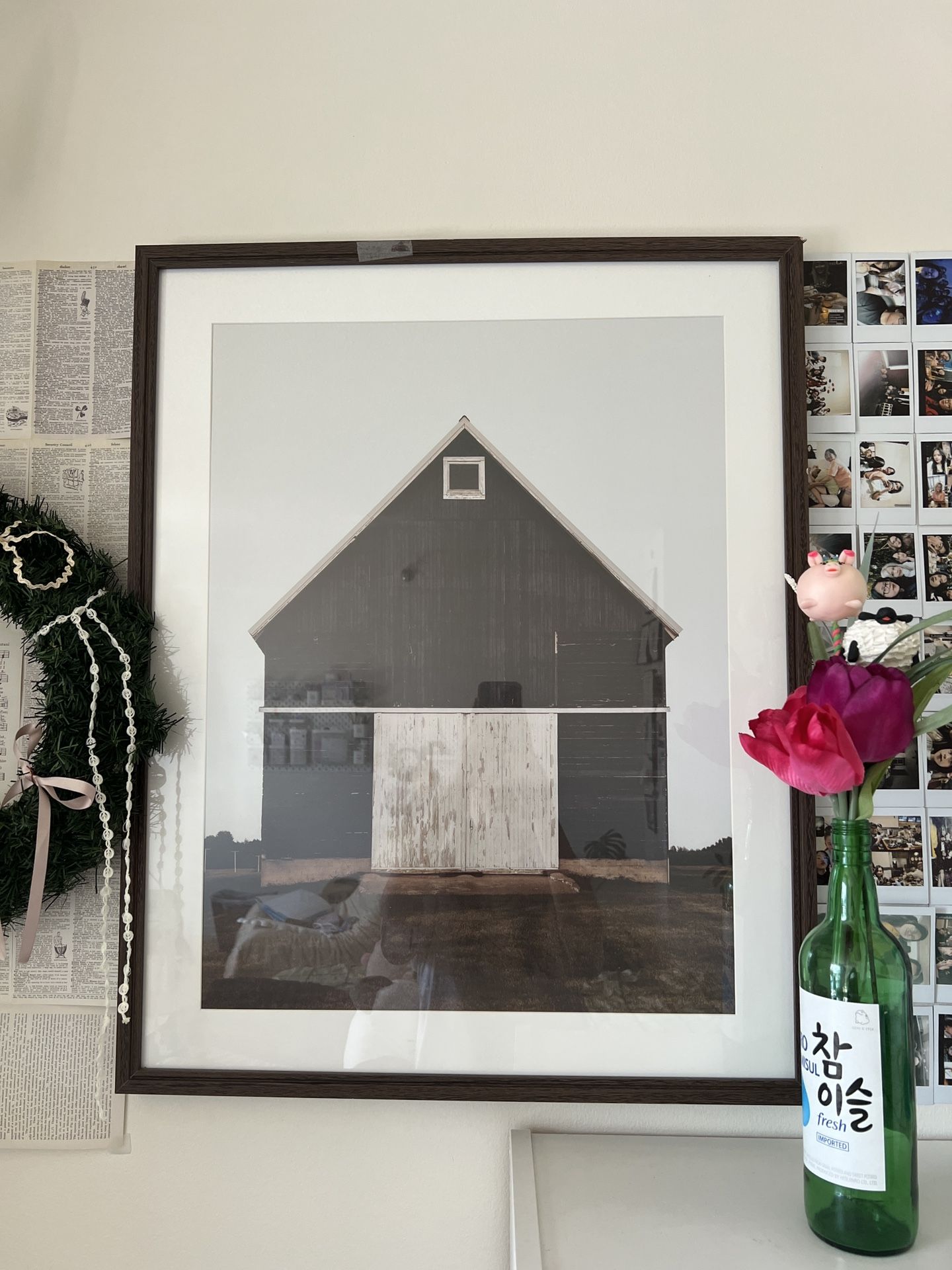 Framed Barn Wall Art – 24x30” | $48