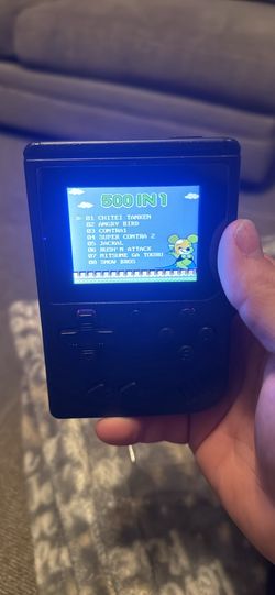 Retro handheld game 500 in 1