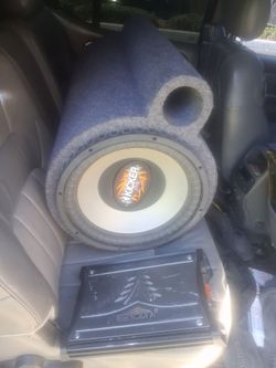 Giant sub woof two 15 inch