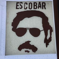 Iron On Heat Transfer  Good For T-shirts Sweaters Jackets T Shirt Design Size Is About 12x12 Pablo Escobar  #98