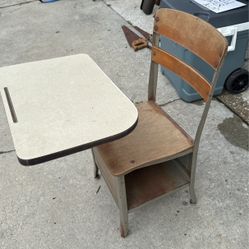 School Desk Vintage