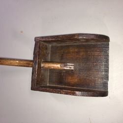 Antique Wheat Scoop Wall Hanger Circa 1890s