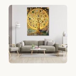 Gustav Klimpt Tree Of Life