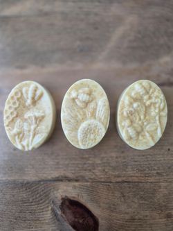 3 Orange Soaps - Homemade