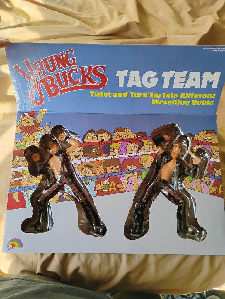Young Bucks Tag Team Figures NEW!!