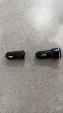 12-volt USB car chargers.