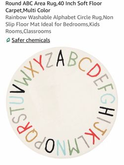 Alphabet Rug