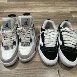 Jordan4s+knuckle Skool Vand 