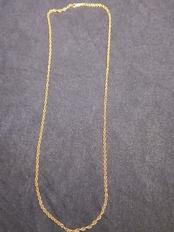 12K Gold-Filled Necklace – 24 Inch – ACG 1/20 12K – 6.4g