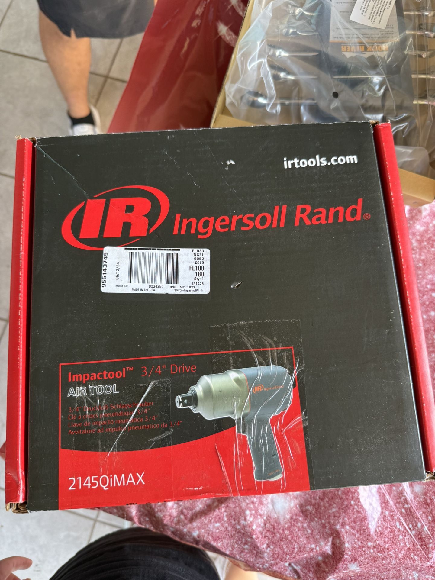 Ingersoll 2145qimax 3/4