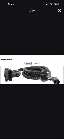 The CURT 57008 Trailer Wiring Harness Extension is specifically designed for select Ford F-150, F-250 Super Duty, and F-350 Super Duty models, but it 