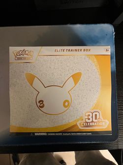 Pokemon 30th Anniversary ETB