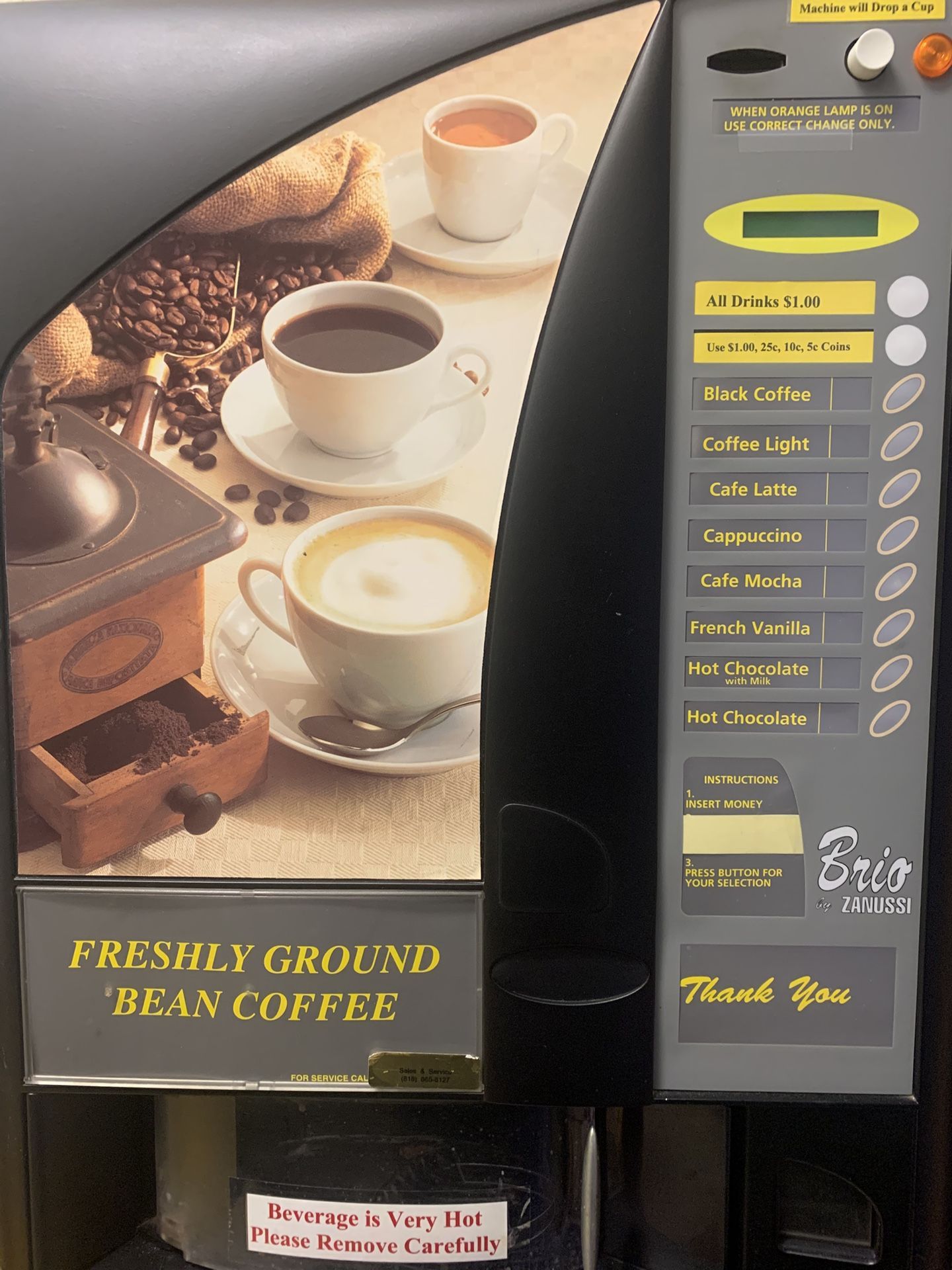 2 Coffee Vending Machines