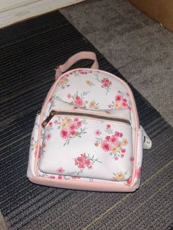Floral flower backpack