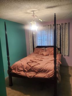 Queen bed Canopy top