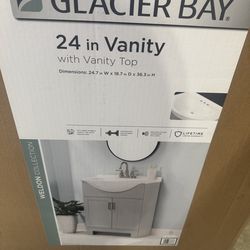 Glacier Bay 24in Weldon Vanity