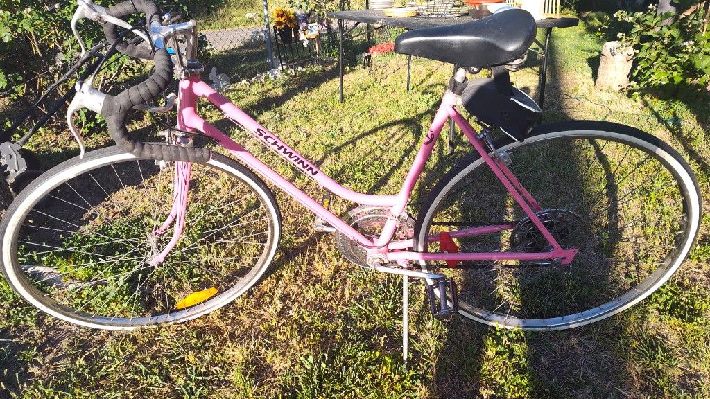 Vintage Schwinn Pink Bike