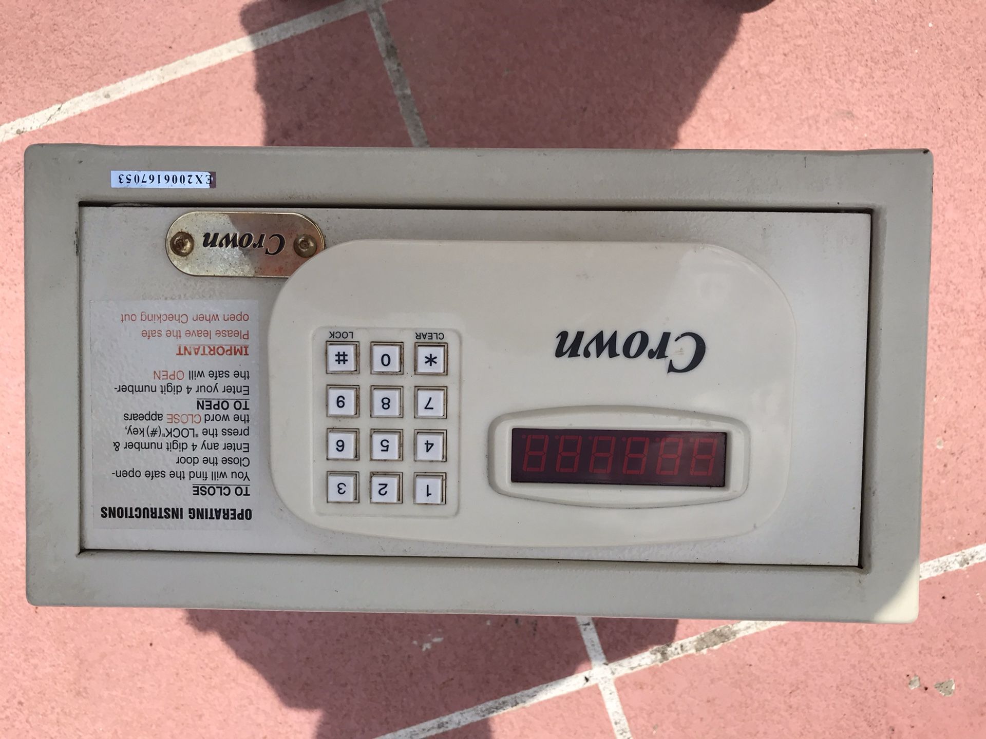 Crown safe It works well 60
