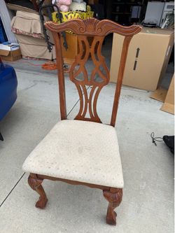 Wood chair