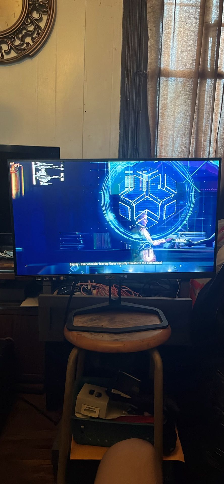 240Hz Sceptre monitor Runs perfectly smooth and good graphics