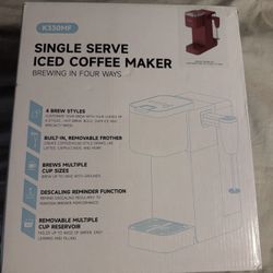 Single Serve Iced Coffee Maker
