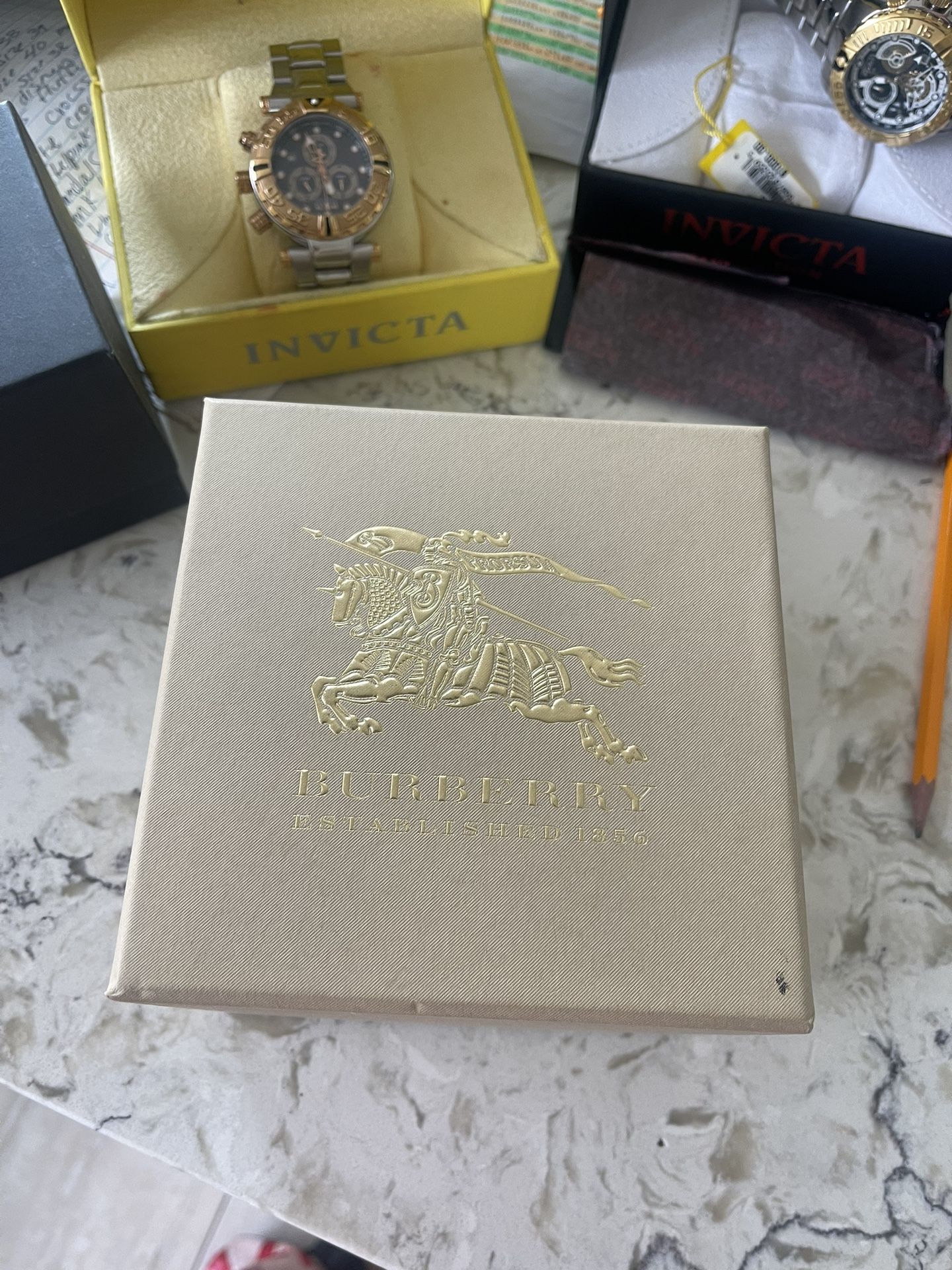 EMPTY BURBERRY WATCH BOX