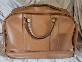 Vintage Doctor's Bag / Travel Bag Tan/Brown