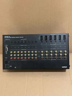 Xantech ZPR68-10 Six Zone Eight Source Remote Preamp
