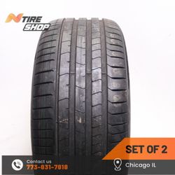 Pair of 2 New  Summer  255/45R19  104Y  Pirelli  P Zero PZ4 TO Elect PNCS