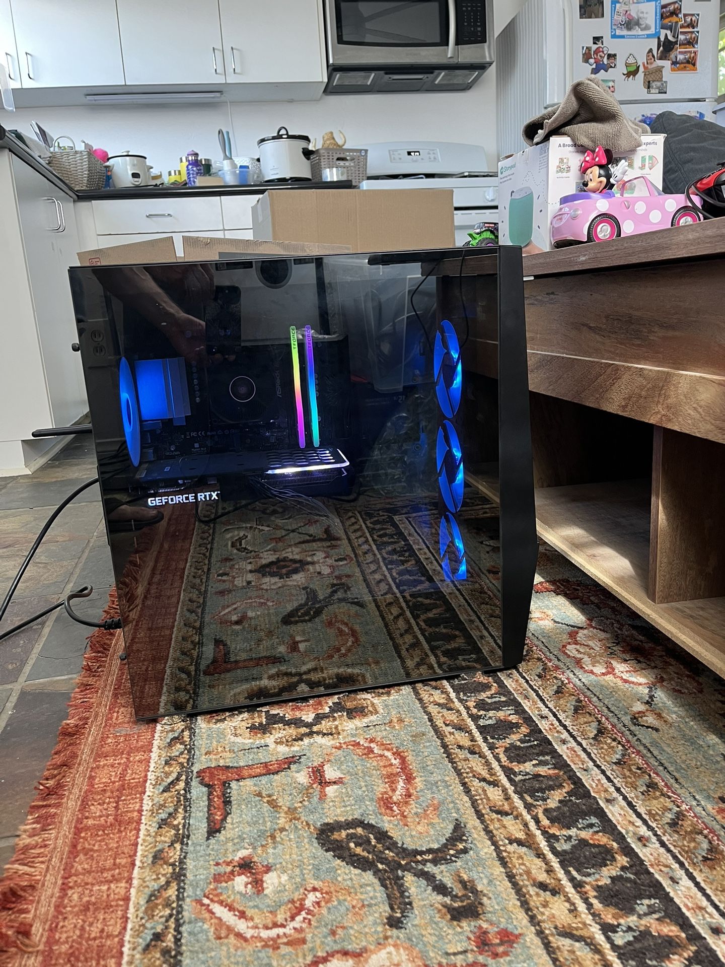 iBUYPOWER - Slate MR Gaming Desktop - AMD Ryzen 5 5600X - 16GB Memory - NVIDIA GeForce RTX 3060Ti 8GB - 500GB SSD + 1TB HDD - Black