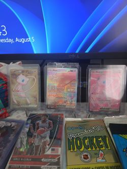 Pokemon Mew promo 151 and two other mews
