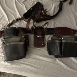 Occidental Black Leather Tool Belt