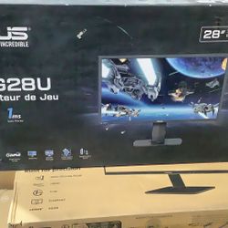 ASUS MG28U 4K/UHD 28-Inch FreeSync Gaming Monitor,Black