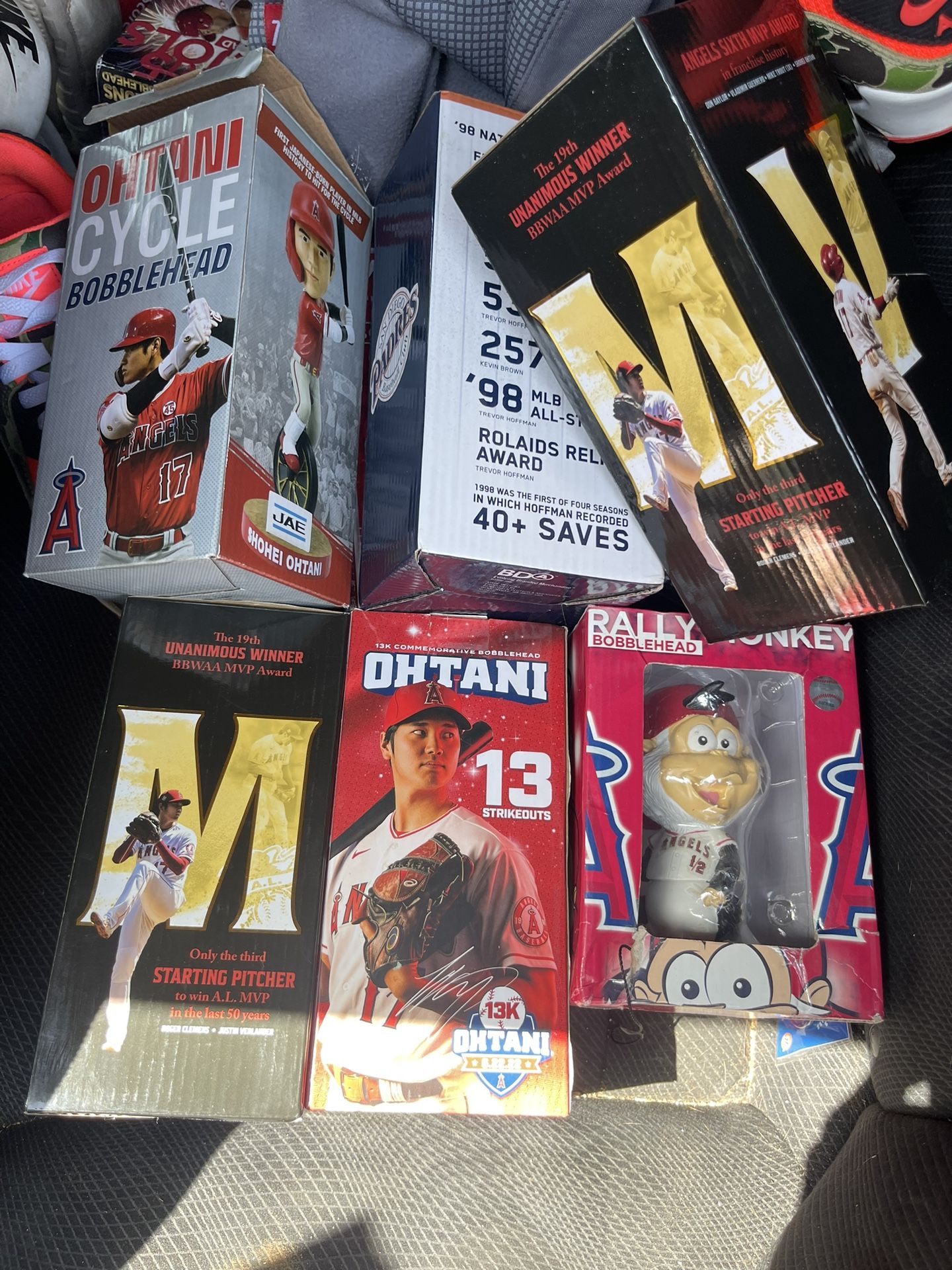 Dodgers And Angels Bobblehead