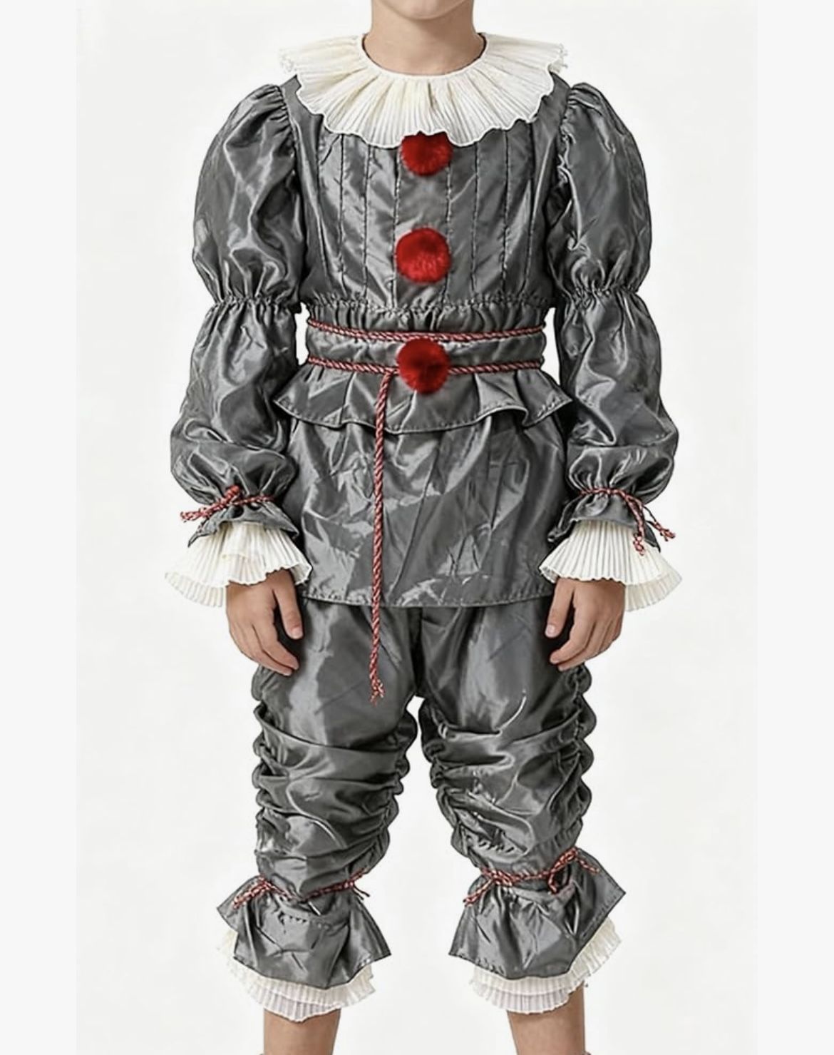 Kids Pennywise Costume With Mask (XL)