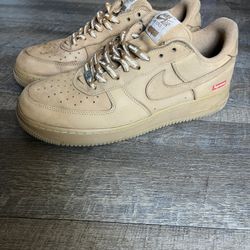  Supreme x Air Force 1 Low SP 'Box Logo - Wheat