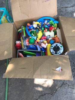 Big box of toys